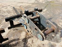 HTR HEAD STOCK AND TINES TO SUITE EXCAVATOR *65MM-80MM PINS* CHOICE OF 4 *VIDEO*