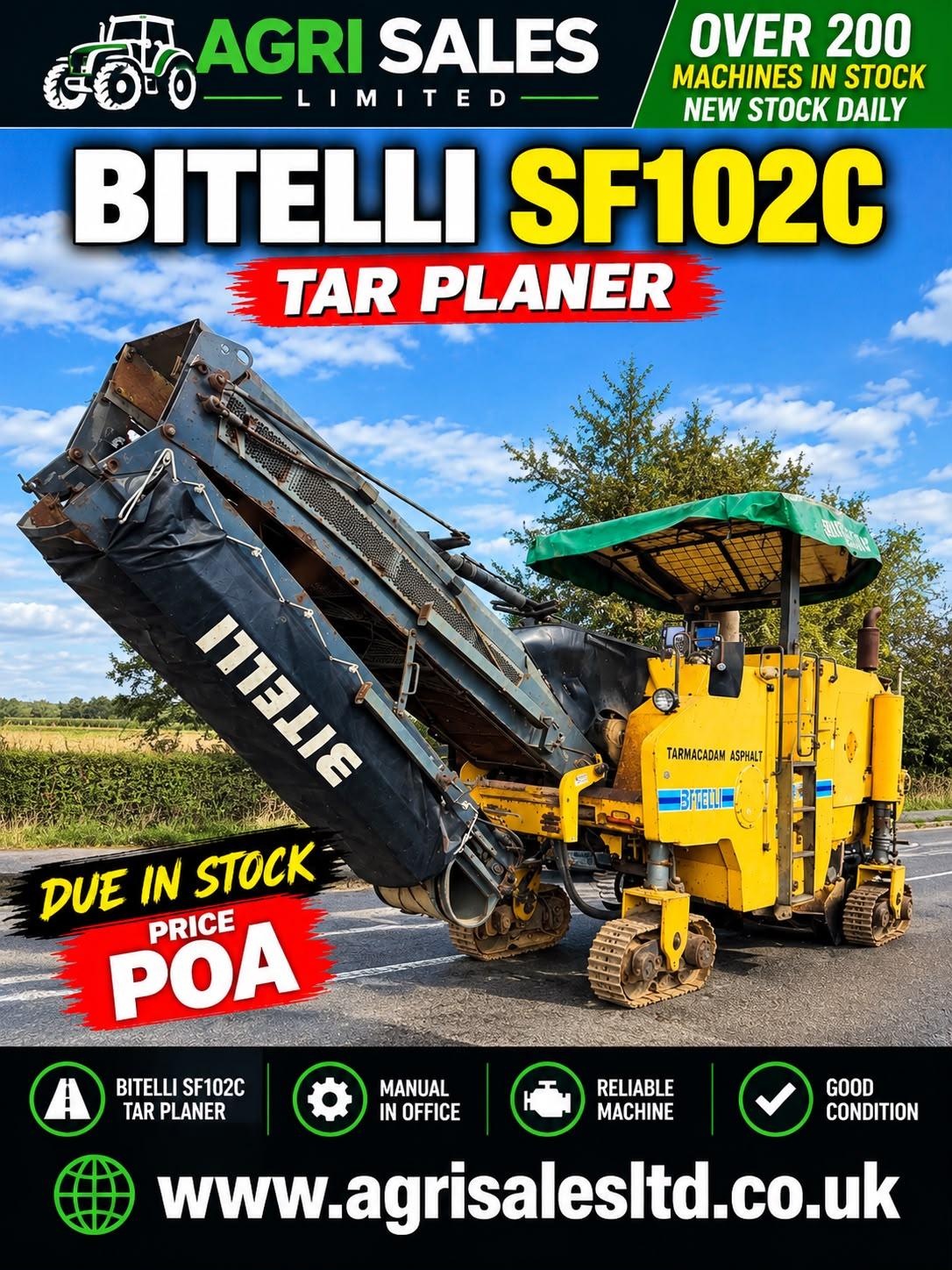 BITELLI SF102C TAR PLANER