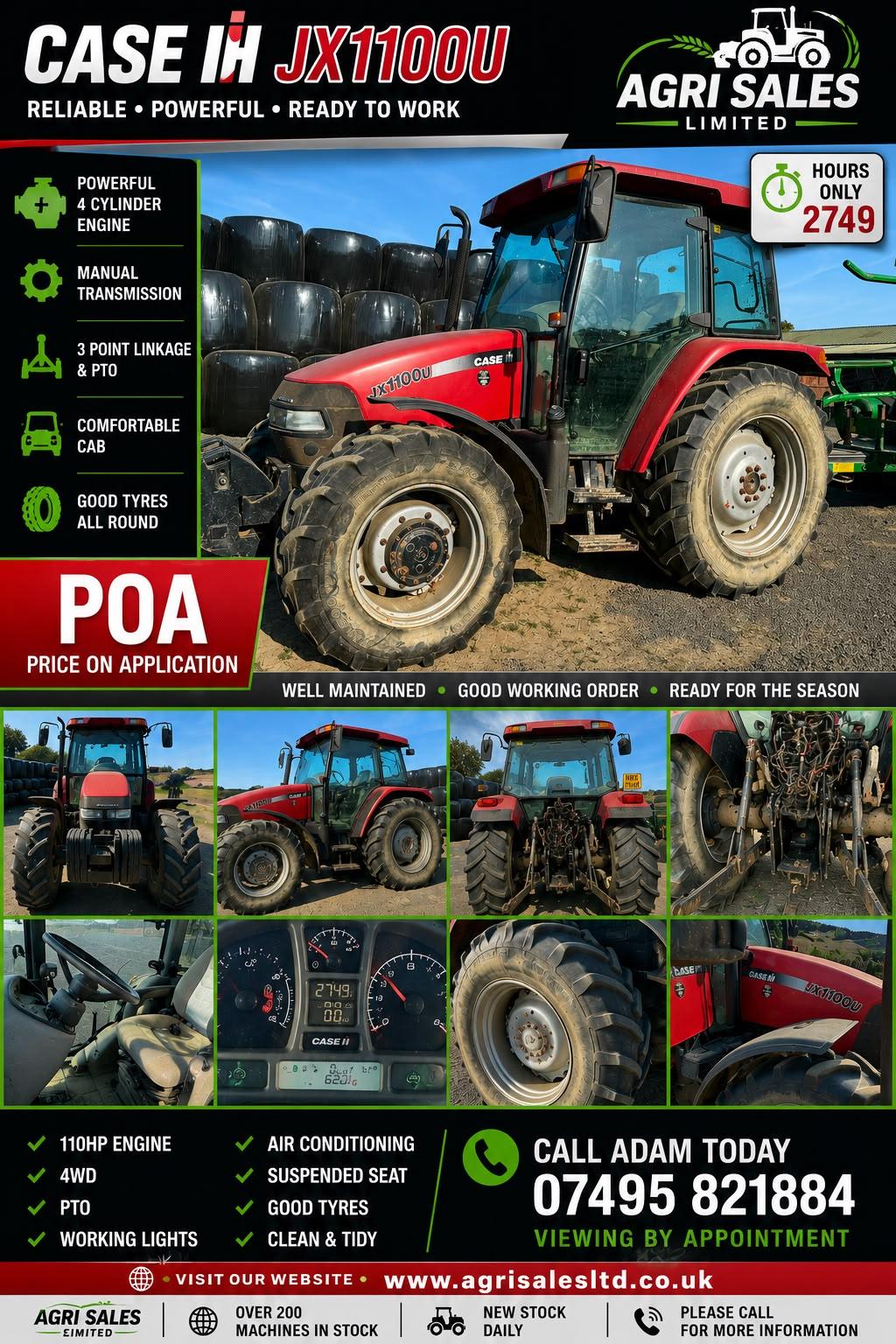 CASE IH JX1100U
