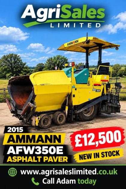 AMMANN AFW350E ASPHALT PAVER*YEAR 2015*