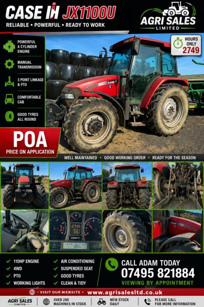 CASE IH JX1100U