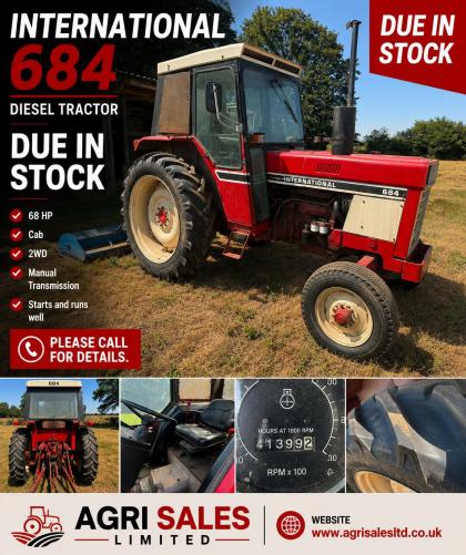 INTERNATIONAL 684 TRACTOR