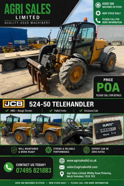 JCB 524-50 TELEHANDLER