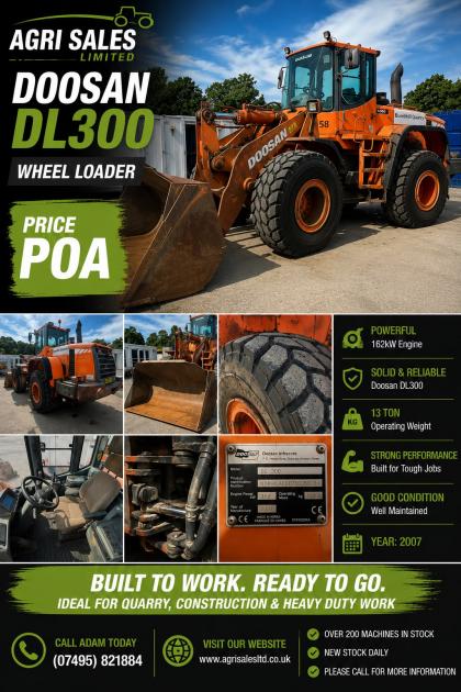 DOOSAN DL300 LOADING SHOVEL