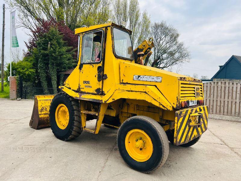 MUIR HILL F4000 LOADING SHOVEL C/W BUCKET *VIDEO*