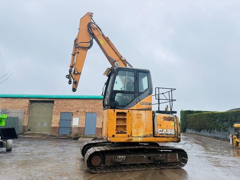 CASE CX130 HIGH CABBED EXCAVATOR*C/W STEEL TRACKS*VIDEO*