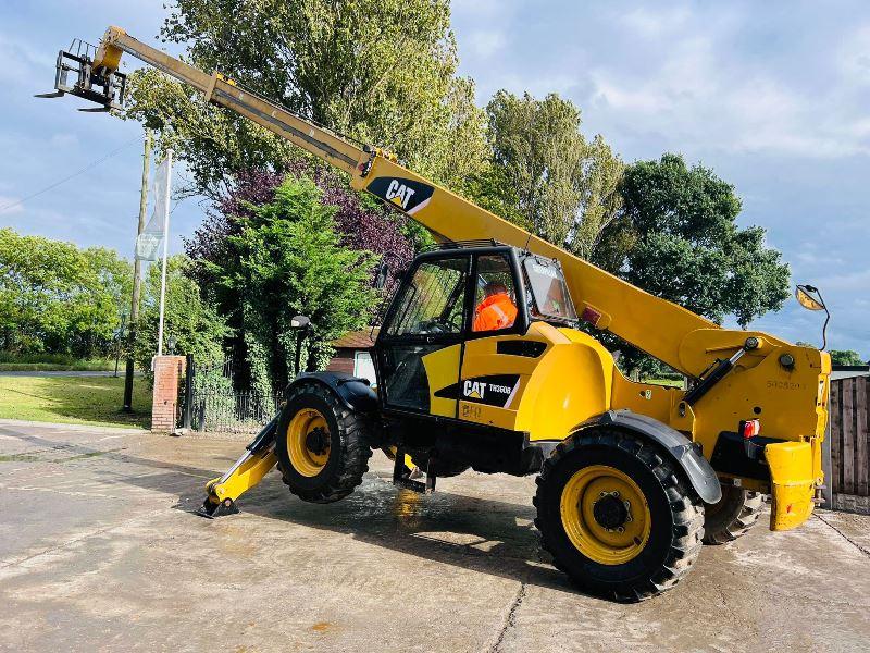 CATERPILLAR TH360B 4WD TRUBO TELEHANDLER *13.5 METER, 4399 HOURS*C/W PALLET TINES*VIDEO*