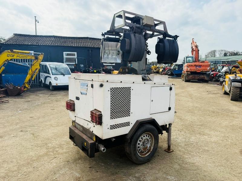 BRUNO GENERATORS SITE LIGHT 908P *8 KVA GENERATOR*VIDEO*