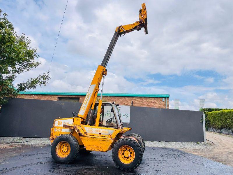 JCB 520 TELEHANDLER*AG SPEC*READING 3111 HOURS*VIDEO*