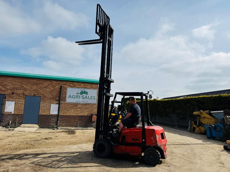 JUNGHEINRICH GDP20TF FORKLIFT*C/W PALLET TINES*VIDEO*