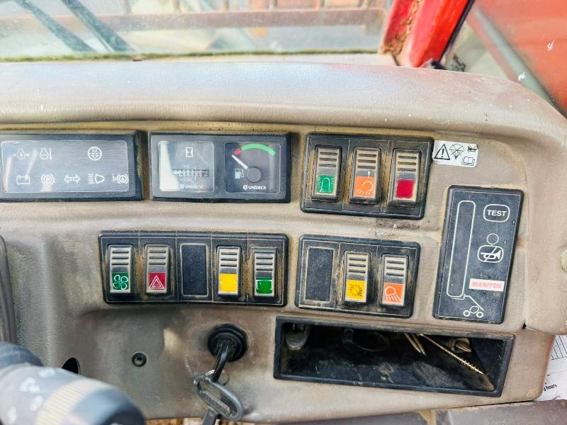 MANITOU MT1235 TELEHANDLER*C/W PALLET TINES*VIDEO*