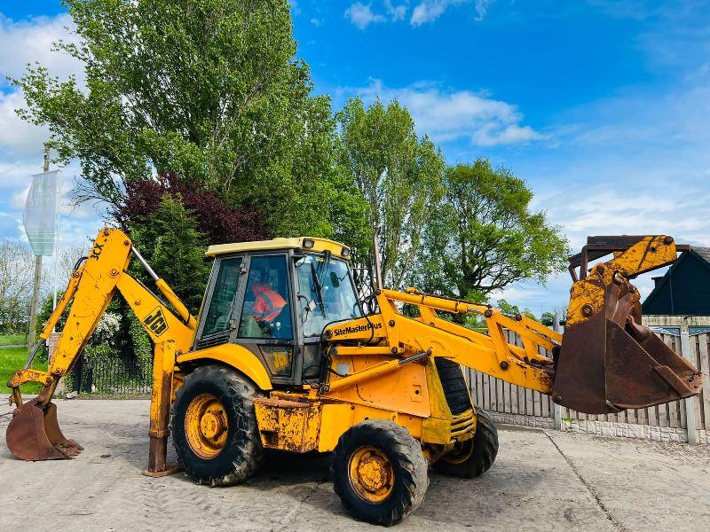 JCB 3CX 4WD PROJECT 8 BACKHOE DIGGER C/W SIDE DASH & EXTENDING DIG *VIDEO*