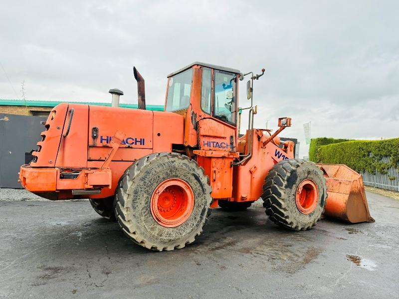FIAT HITACHI W190 WHEELED LOADER*C/W BUCKET*VIDEO*