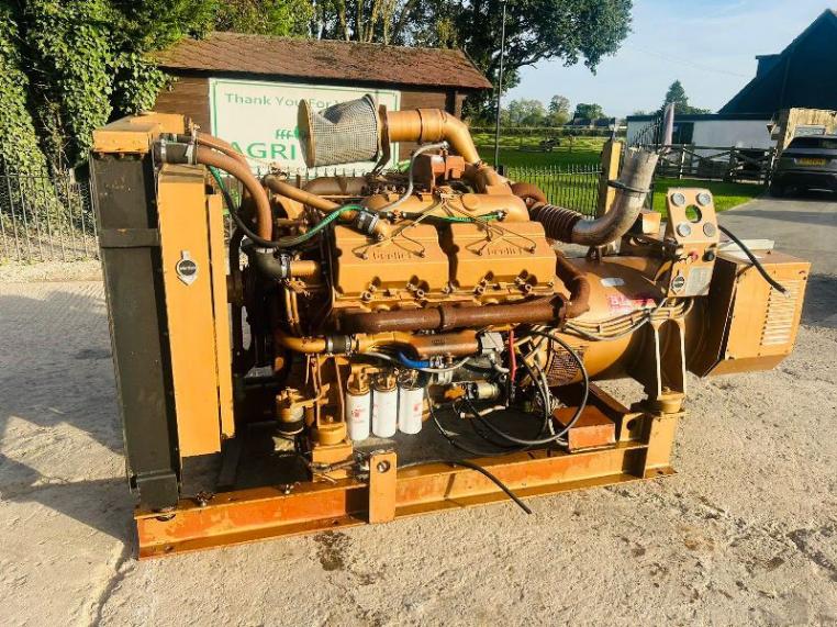 ALTERNATEUR - AC 200KVA GENERATOR C/W BERLIET TURBO ENGINE 