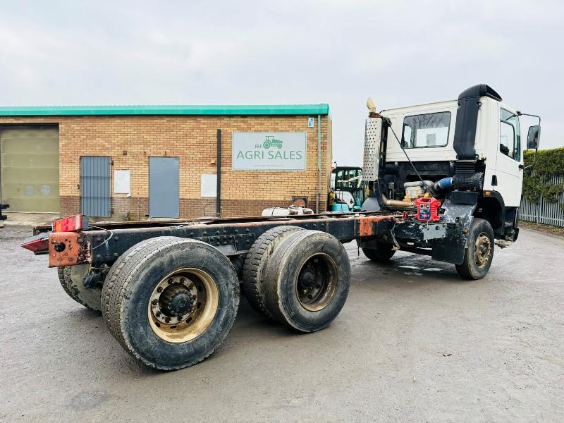 FODEN 6X4 DOUBLE DRIVE ON STEEL*C/W CAT ENGINE*VIDEO*