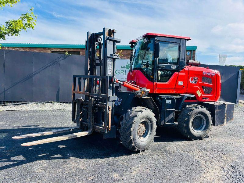 MAMMOTH RF40 SP WHEEL LOADER*C/W 2 STAGE MAST AND TINES*YEAR 2023*VIDEO*