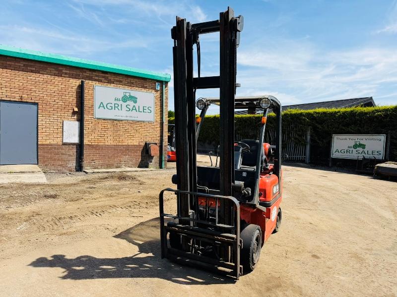 NISSAN PD01A15PQ FORKLIFT*SPARES AND REPAIRS*VIDEO*
