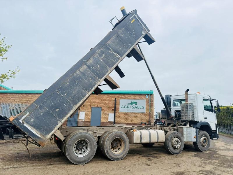 VOLVO FMX420 8X4 TIPPER LORRY*YEAR 2018*C/W EASY SHEET*VIDEO*