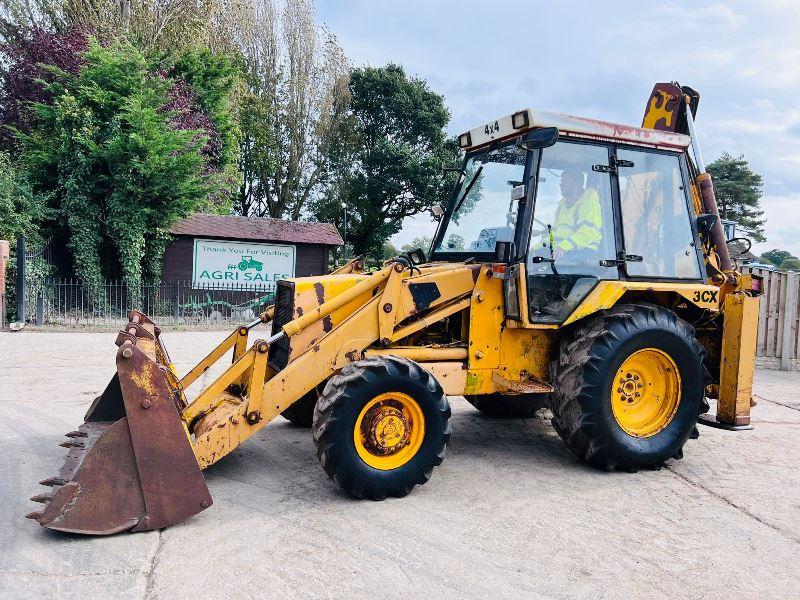 JCB 3CX PROJECT 7 4WD BACKHOE DIGGER C/W EXTENDING DIG *VIDEO*