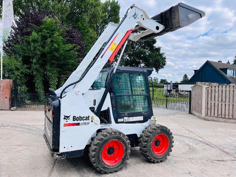 BOBCAT S550 4WD SKIDSTEER *YEAR 2016, 3974 HOURS* C/W BUCKET *VIDEO*