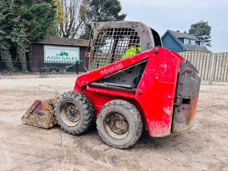 NEUSON 7015 SKIDTSEER C/W BUCKET *VIDEO*