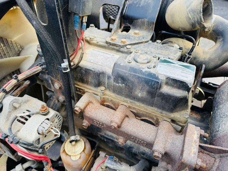 AMMANN AV12-2 DOUBLE DRUM ROLLER*TURNS OVER DIESEL ISSUES*VIDEO*