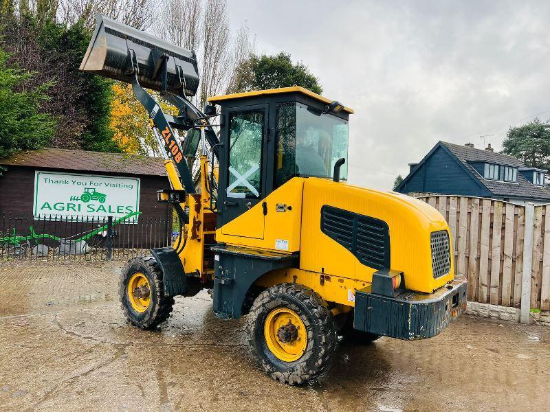ZL10B 4WD LOADING SHOVEL C/W BUCKET * VIDEO *