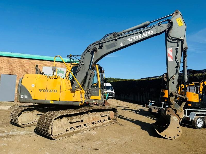 VOLVO EC140BLC TRACKED EXCAVATOR *C/W BUCKET*