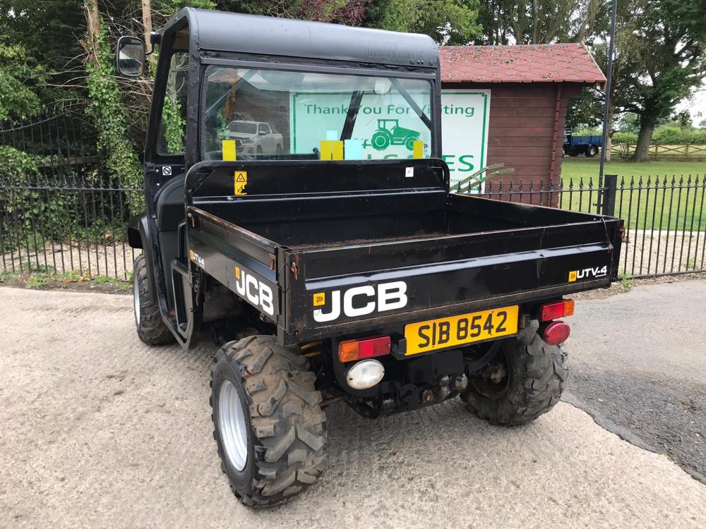 JCB GROUNDHOG UTV4 4WD UTILITY VEHICLE * YEAR 2010
