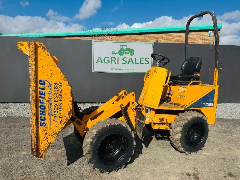 THWAITES 1 TONNE HIGH TIP DUMPER *C/W YANMAR ENGINE*