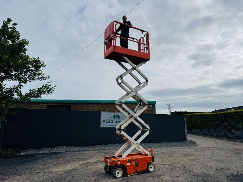 SNORKEL S3219E SCISSOR LIFT*YEAR 2017*READING 70 HOURS*VIDEO*
