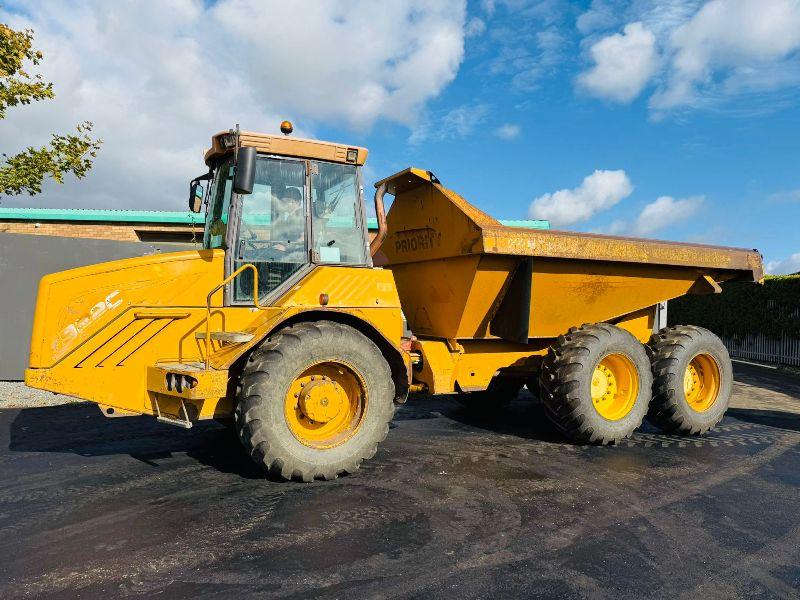 HYDREMA 922C 6X6 ARTICULATED DUMPTRUCK*C/W TAILGATE & REVERSE CAMERA*VIDEO*