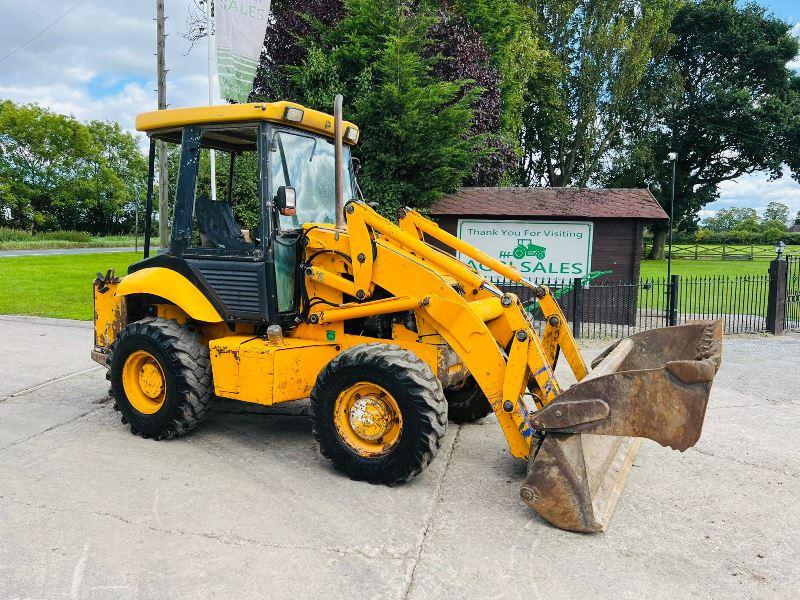 JCB 2CX 4WD AIRMASTER LOADING SHOVEL C/W 4 WHEEL STEER *VIDEO*