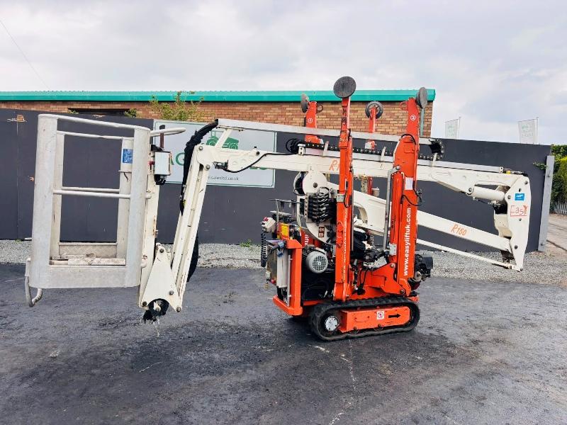 EASYLIFT TRACKED MANLIFT*C/W SAFETY BASKET*ONLY 1211 HOURS*VIDEO*