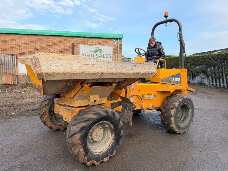 THWAITES MACH666 6 TONNE SWIVLE TIP DUMPER*3628 HOURS*VIDEO*