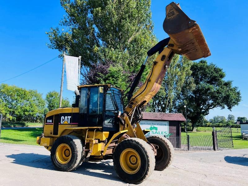 CATTERPILLAR 924G 4WD LOADING SHOVEL C/W REVERSE CAMERA *VIDEO*