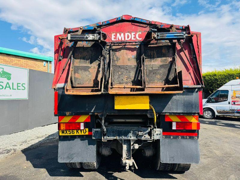 IVECO HOTBOX TIPPER TRUCK 6X4 STEEL FRAME*VIDEO*