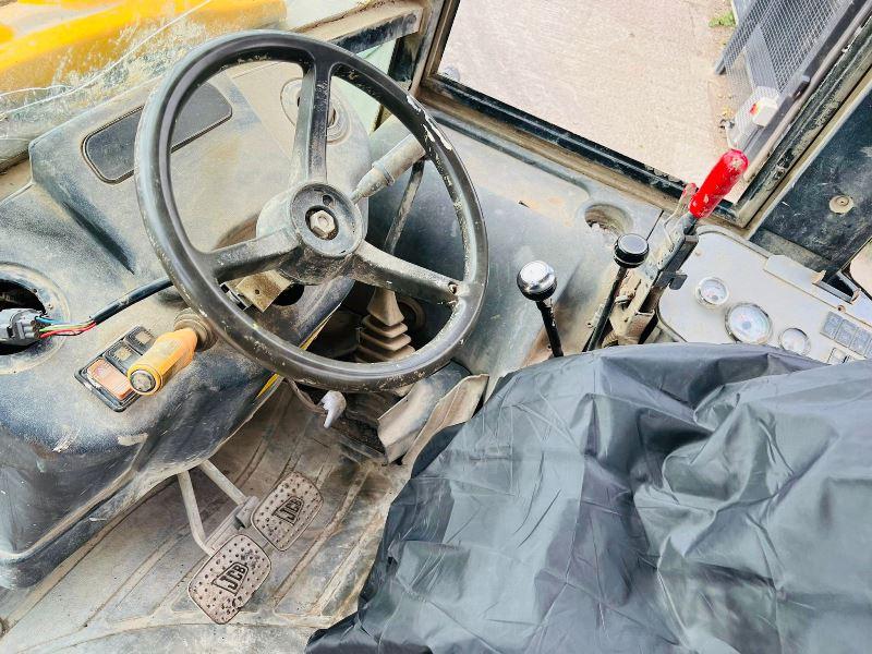 JCB 2CX 4WD AIRMASTER LOADING SHOVEL C/W 4 WHEEL STEER *VIDEO*
