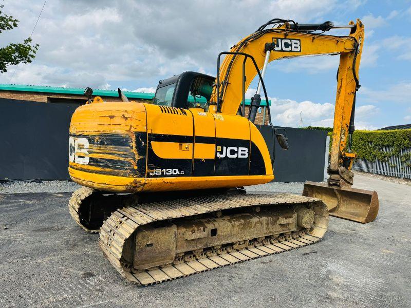 JCB JS130 EXCAVATOR*YEAR 2010 *C/W QH & BUCKET* READING 8459 HOURS*VIDEO*