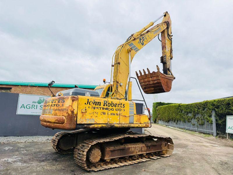 KOMATSU PC210 TRACKED EXCAVATOR*C/W BUCKET*VIDEO*