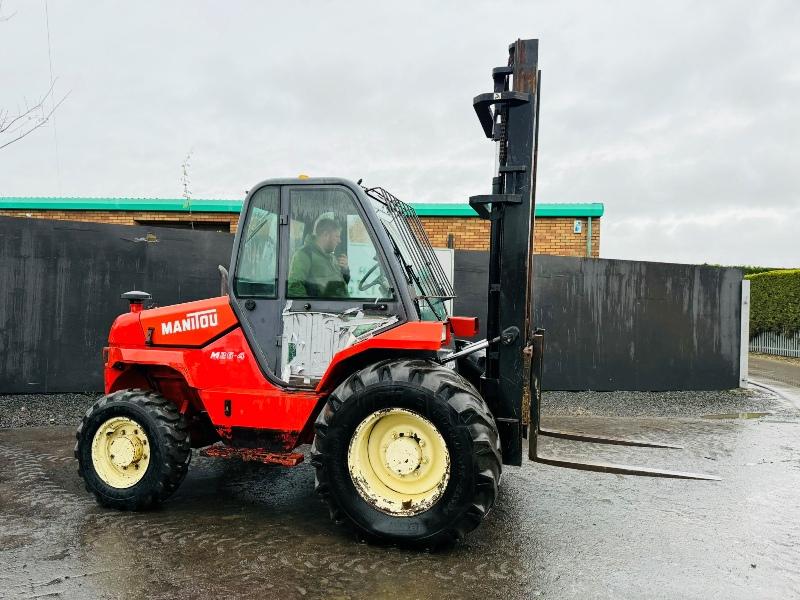 MANITOU M26-4 4X4 FORKLIFT*C/W PALLET TINES*VIDEO*