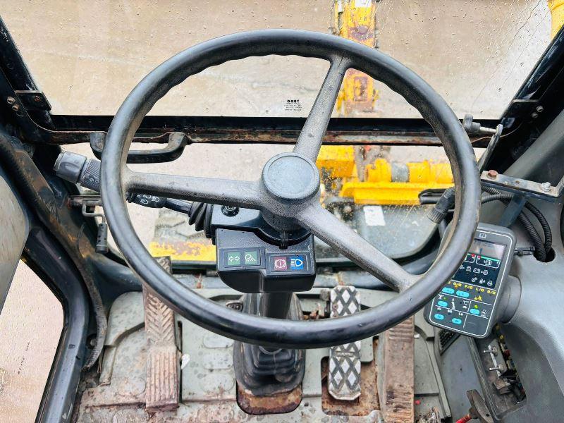 KOMATSU PW150ES-6K 4WD WHEELED EXCAVATOR C/W QUICK HITCH & RAILWAY GEAR *VIDEO*