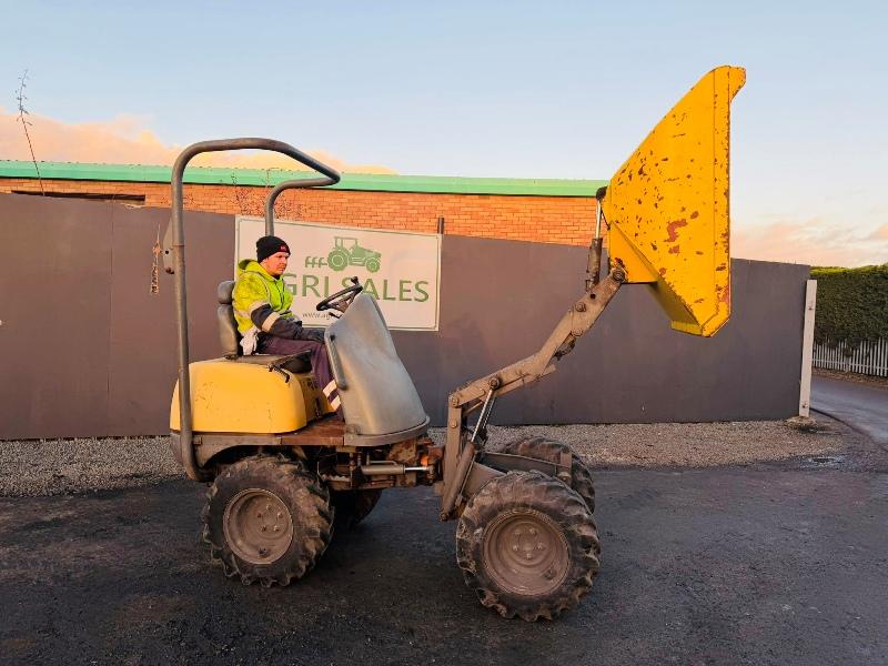 LIFTON 1 TONNE HIGH TIP DUMPER*C/W ROLL BAR*VIDEO*