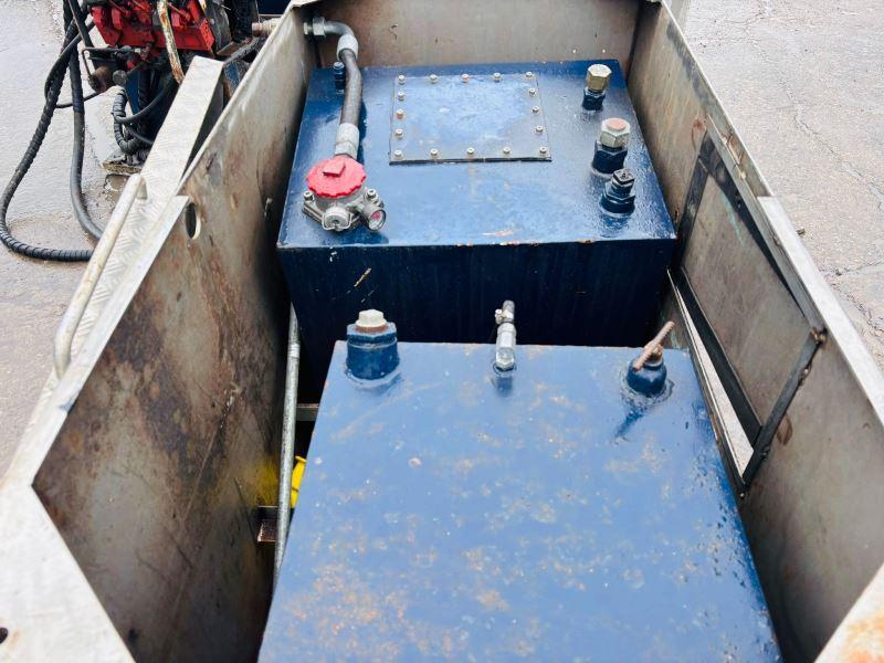 STATIC MARINE CRANE *C/W* PERKINS POWER PACK* OIL & DIESEL TANK*VIDEO*