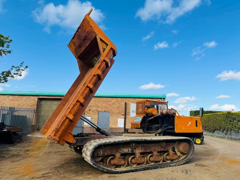MOROOKA MST 2300 TRACKED DUMPER*C/W HYDRAULIC TIP*VIDEO*