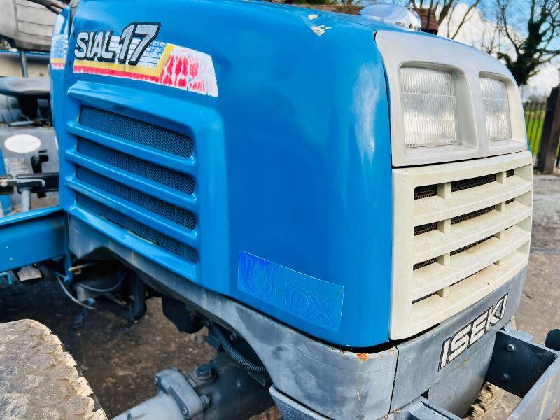ISEKI TF17F 4WD COMPACT TRACTOR * CHOICE OF TWO *VIDEO* 