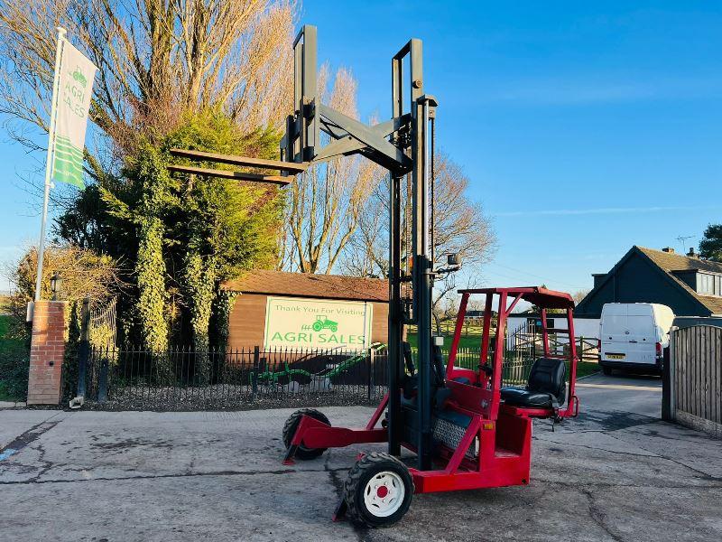 KOOIAAP FORK TRUCK C/W KUBOTA ENGINE & HYDRAULIC PUSH OUT HEAD STOCK *VIDEO*