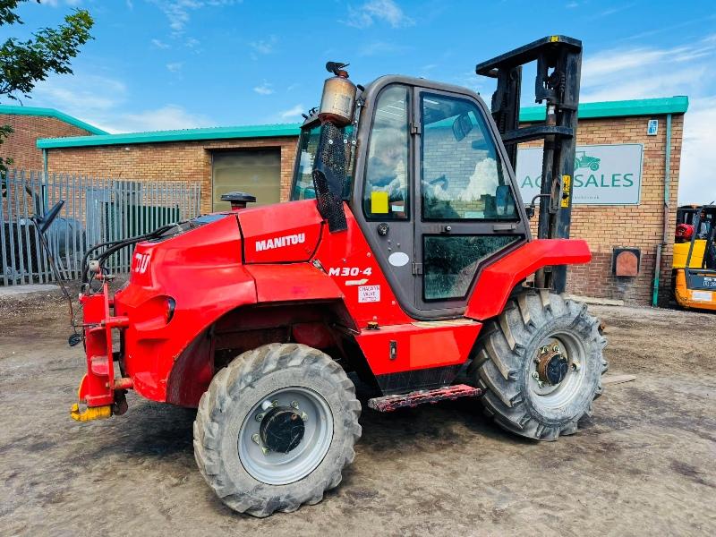 MANITOU M30-4 FORKLIFT*C/W PUH*YEAR 2015*8030 HOURS*VIDEO*