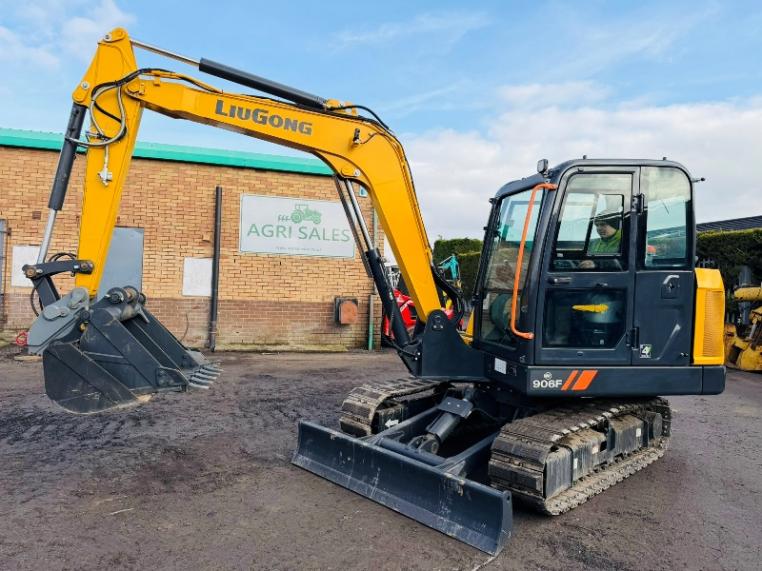 *NEW*UNUSED*LIUGONG 906F EXCAVATOR*C/W 3 BUCKETS*2026*VIDEO*
