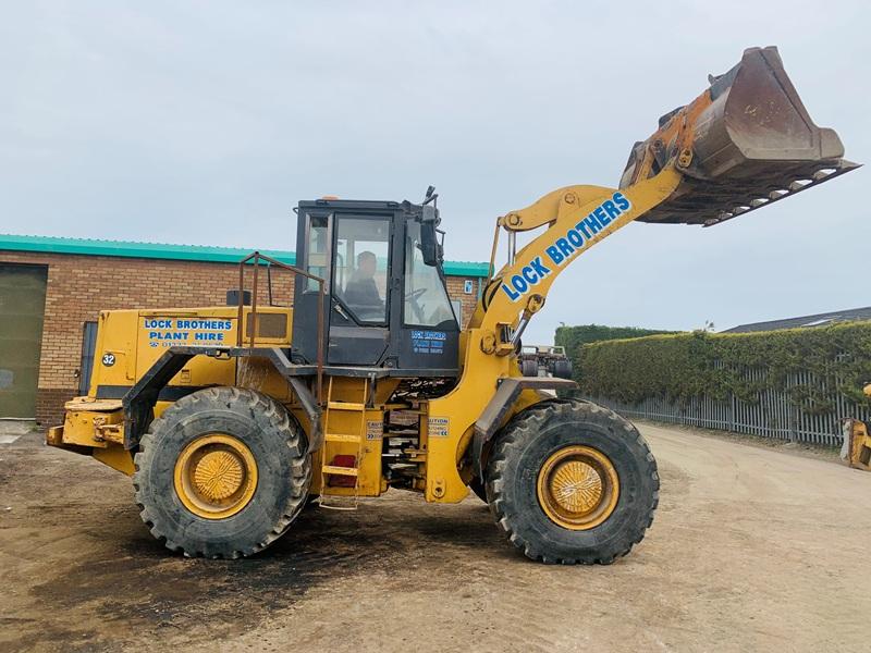 SAMSUNG SL150 WHEELED LOADING SHOVEL*C/W BUCKET*VIDEO*